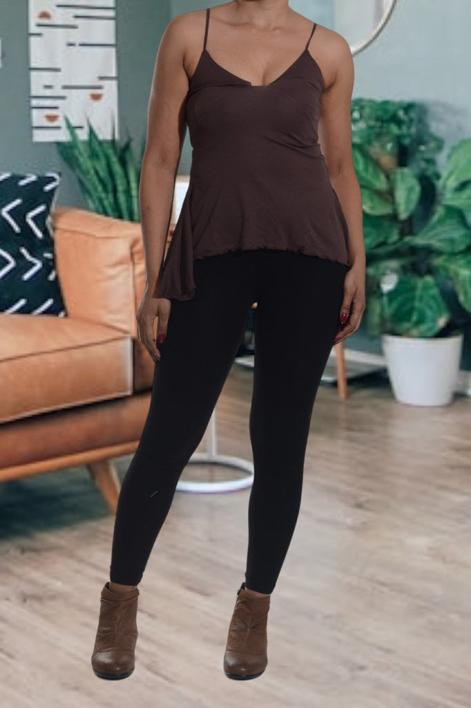 Brown Strappy Top - StylePhase SA