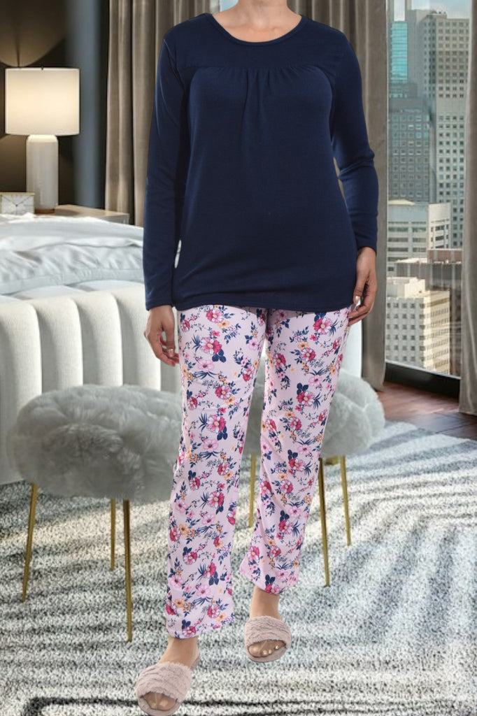 Cerise Floral Pj Set - StylePhase SA