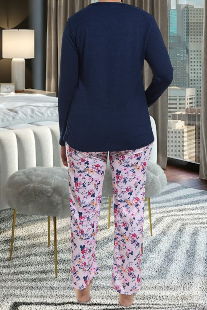 Cerise Floral Pj Set - StylePhase SA