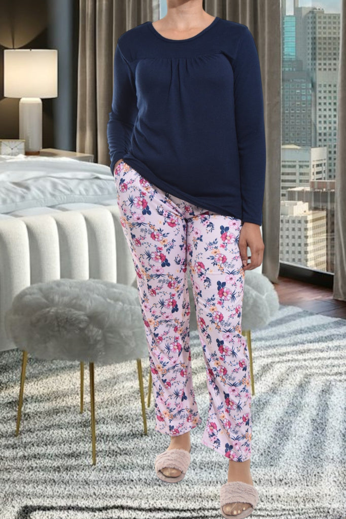 Cerise Floral Pj Set - StylePhase SA