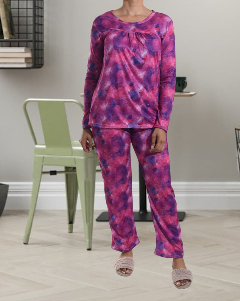 Cerise Long Pocket Pj Set - StylePhase SA