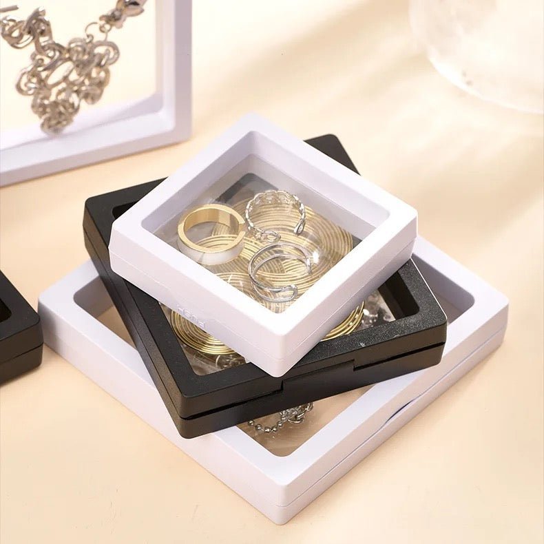 Clear PVC Jewellery Box - 9.5 cm - StylePhase SA
