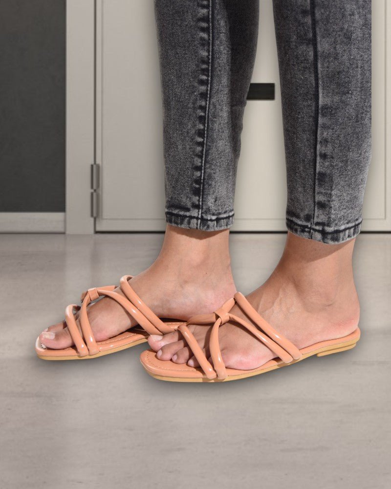 Coffee Slip On Sandal - StylePhase SA