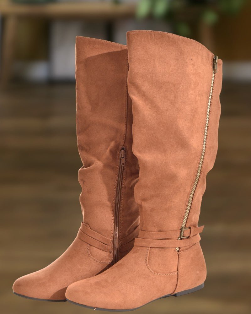 Cognac Dionna Boots - StylePhase SA