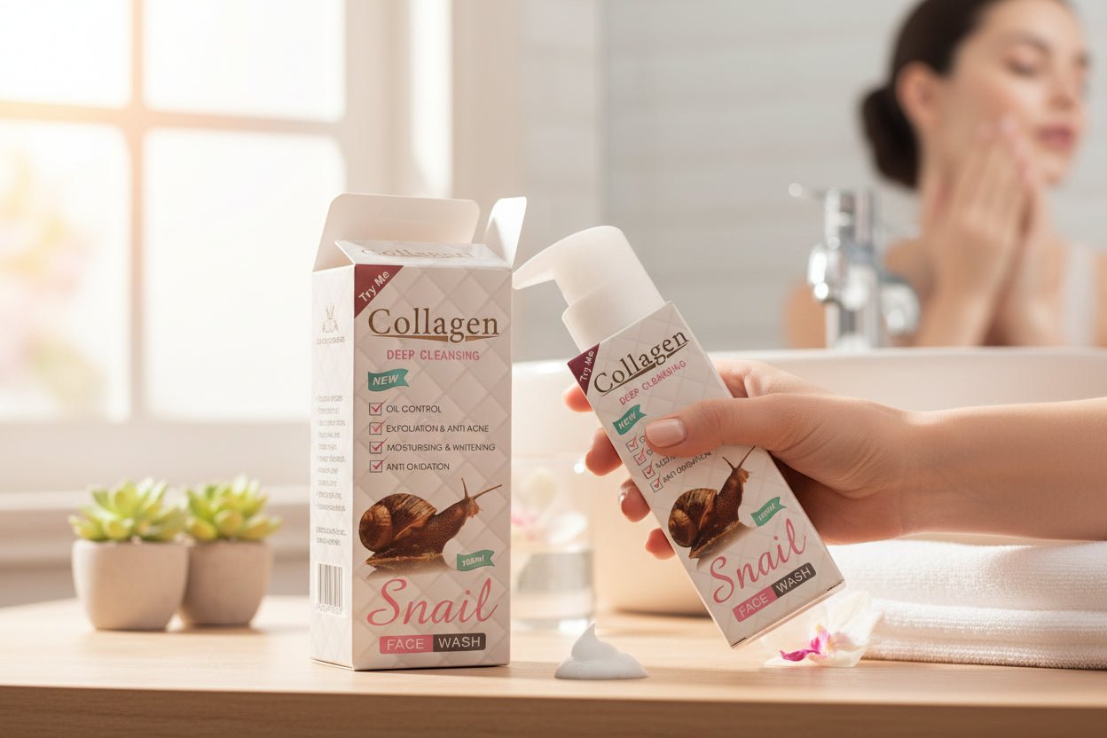 Collagen Snail Face Wash - StylePhase SA