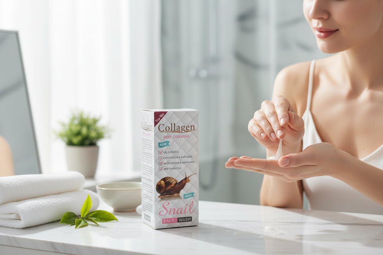 Collagen Snail Face Wash - StylePhase SA