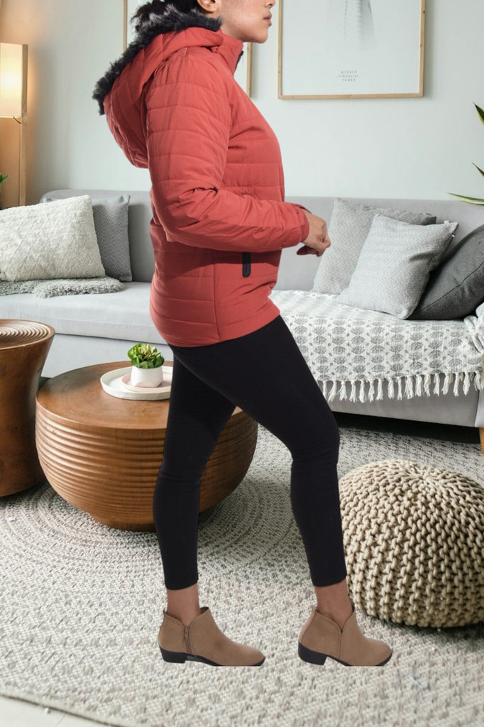 Coral Bomber Hoody Jacket - StylePhase SA