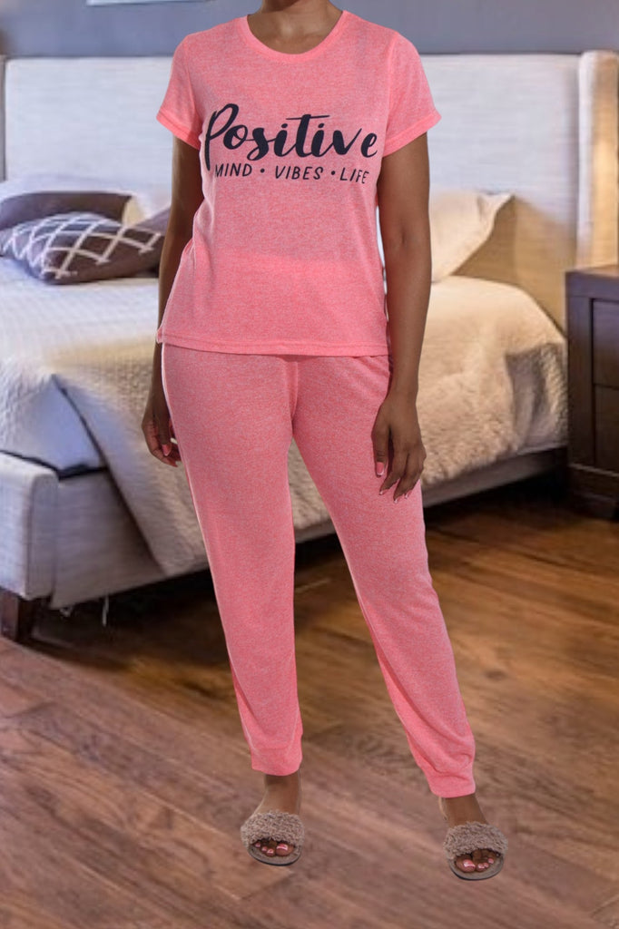 Coral Short Sleeve Pj Set - StylePhase SA