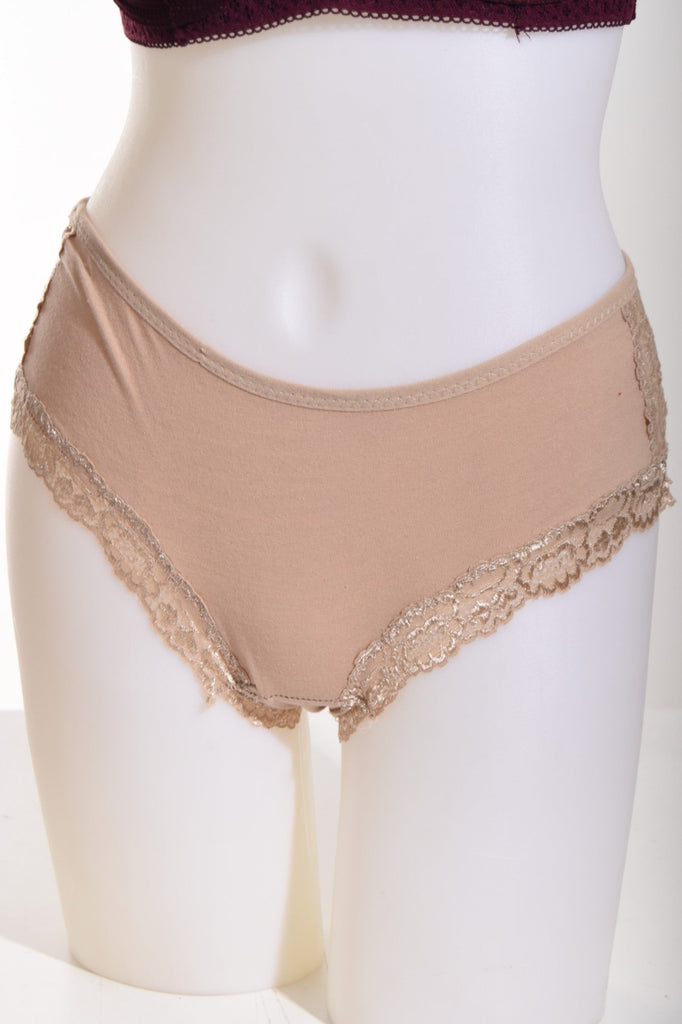 Cotton And Lace Ladies Briefs - StylePhase SA