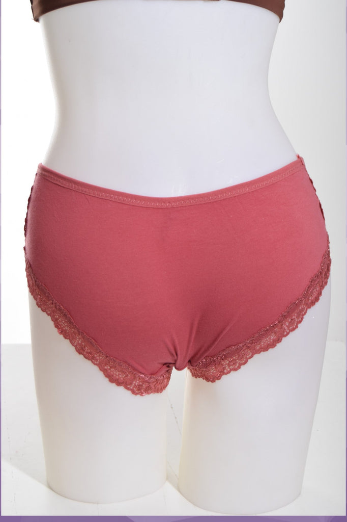 Cotton And Lace Ladies Briefs - StylePhase SA