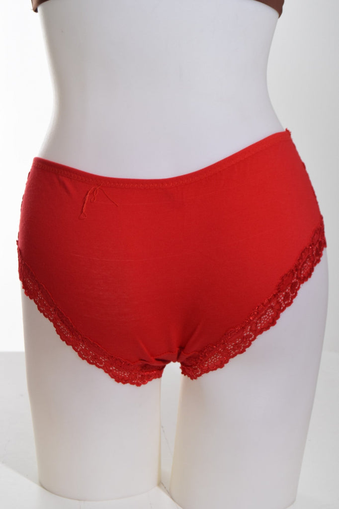 Cotton And Lace Ladies Briefs - StylePhase SA