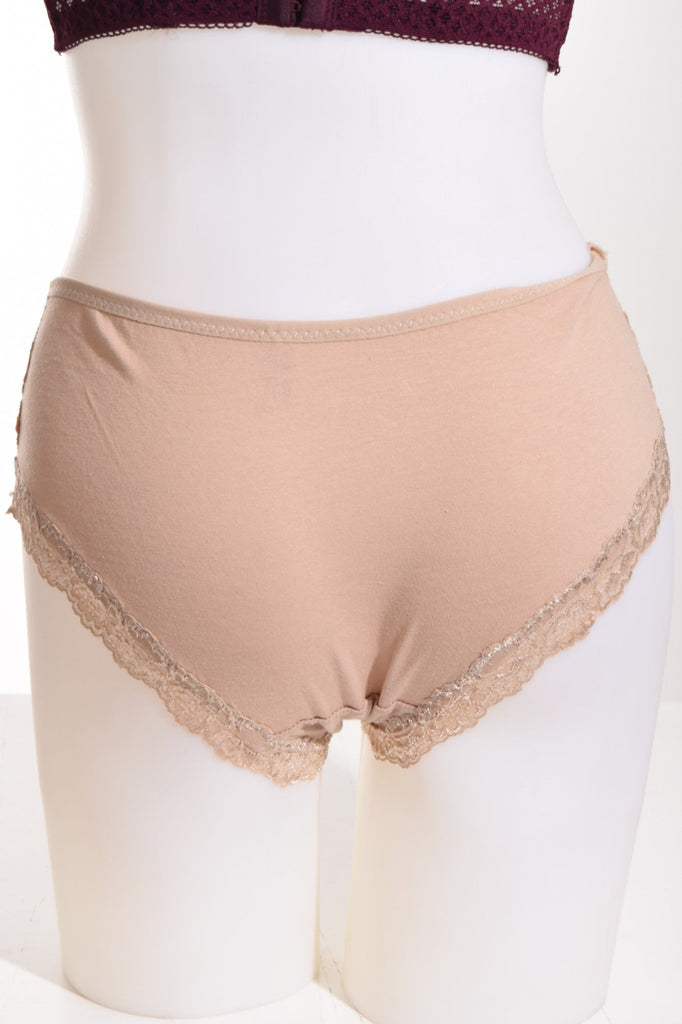 Cotton And Lace Ladies Briefs - StylePhase SA