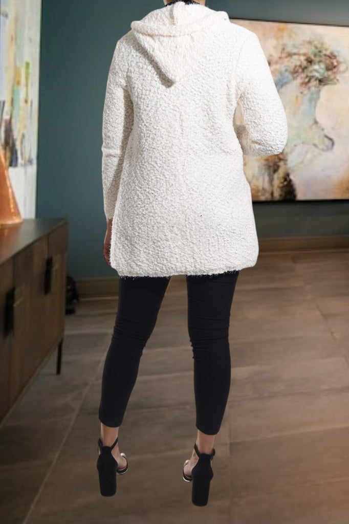 Cream Hoody Gilet - StylePhase SA