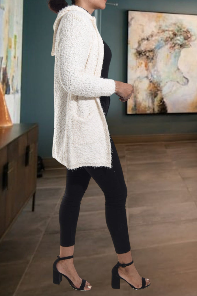 Cream Hoody Gilet - StylePhase SA