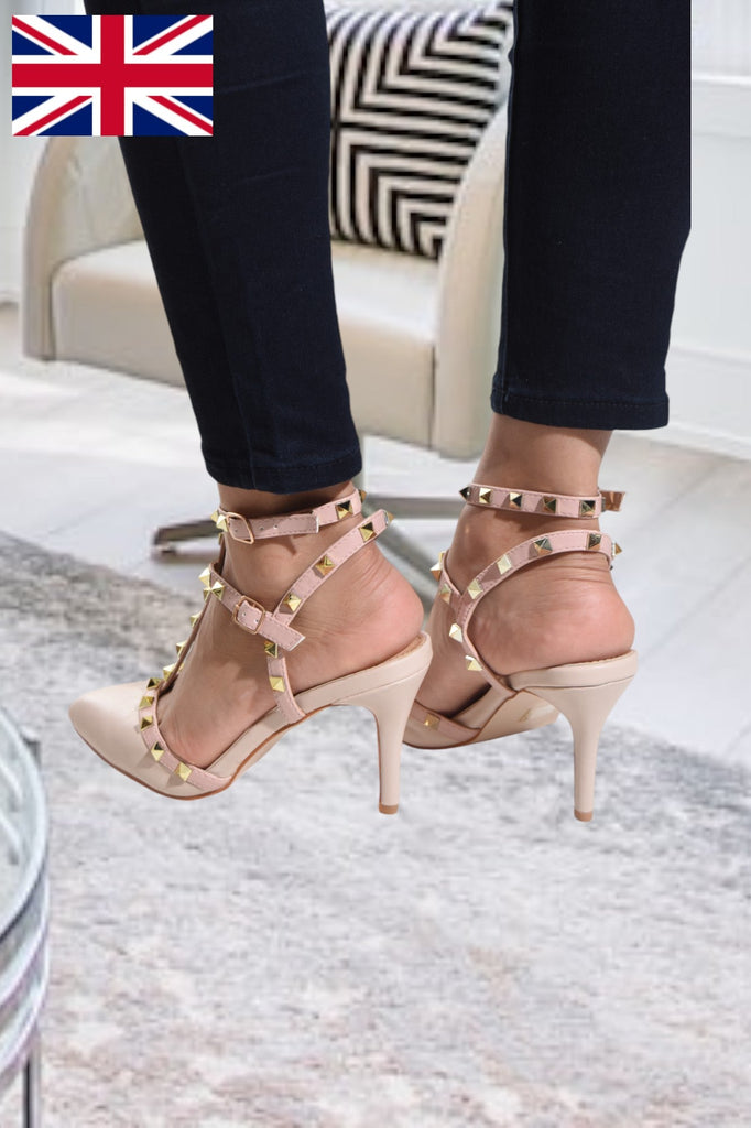 Cream Oasis Heels - StylePhase SA