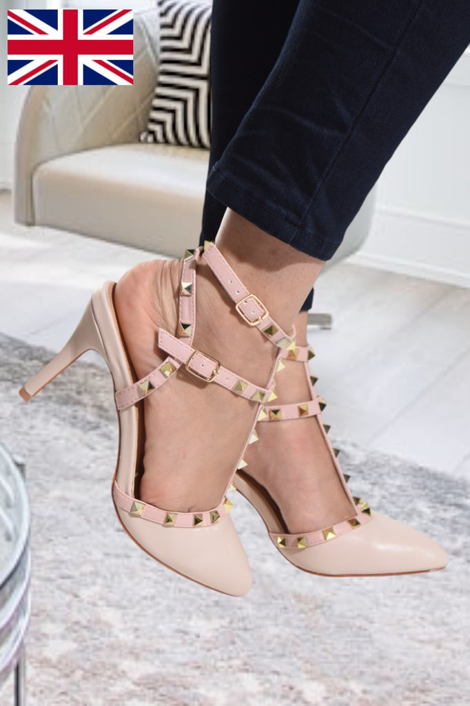 Cream Oasis Heels - StylePhase SA