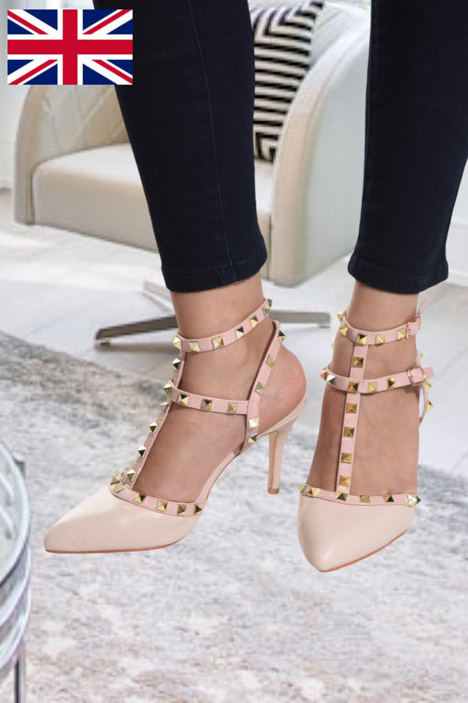 Cream Oasis Heels - StylePhase SA