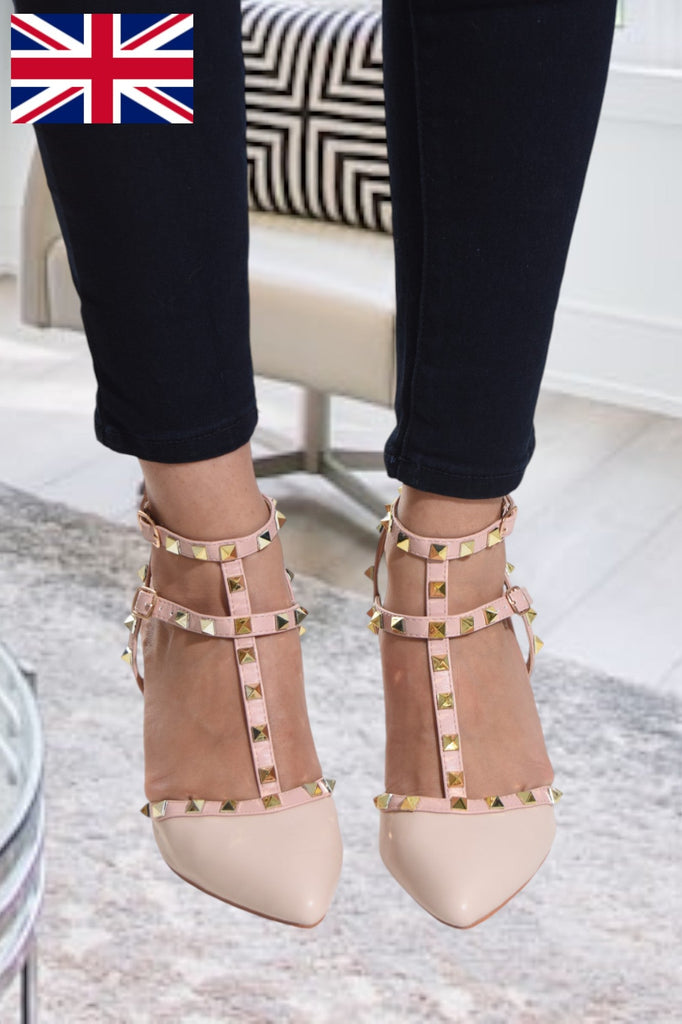 Cream Oasis Heels - StylePhase SA