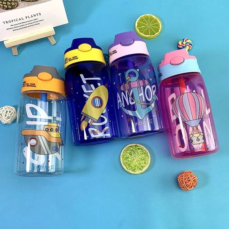 Cute Kids Water Bottle - 480 ml - StylePhase SA