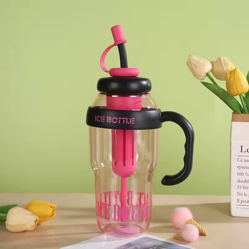 Cute Plastic Ice Infuser Bottle - 1200 ml - Home Phase