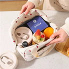Cute Printed Insulated Lunch Bag - Home Phase