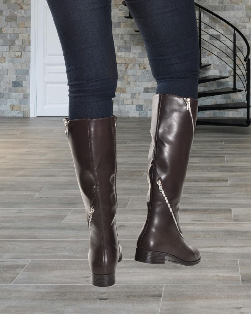Dakota Brown Boots - StylePhase SA