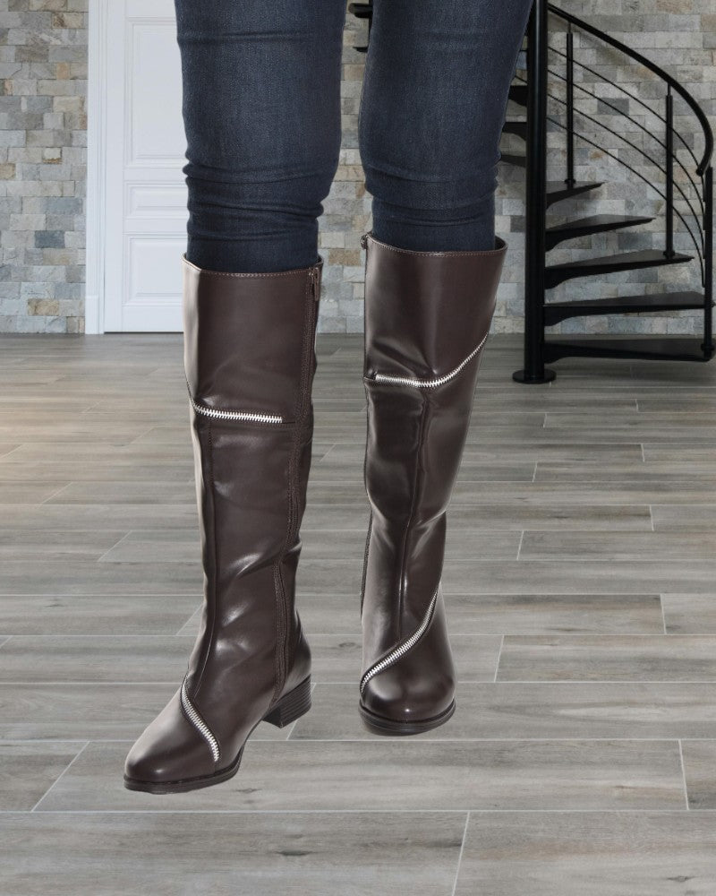 Dakota Brown Boots - StylePhase SA