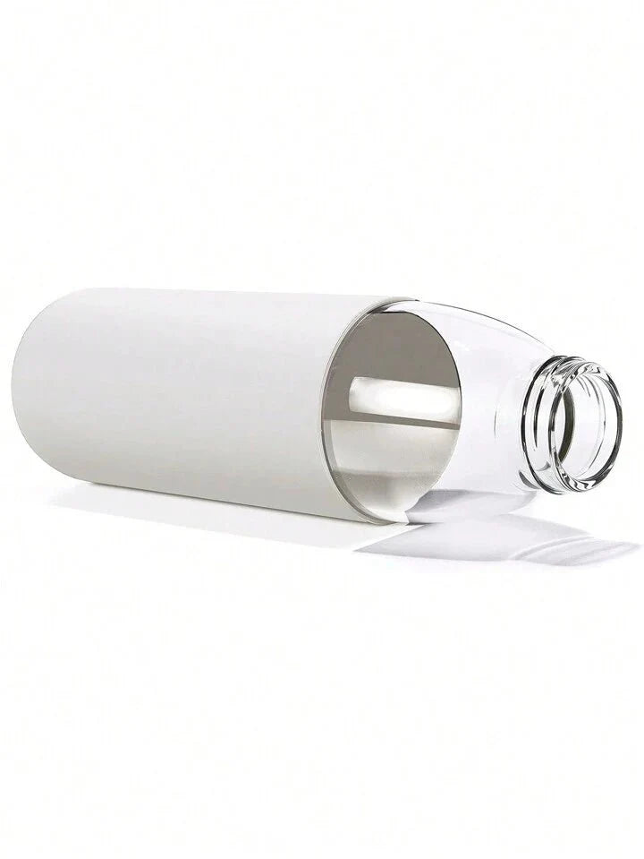 Danny Home Glass Bottle With Bamboo Lid - 550ml - Style Phase Home