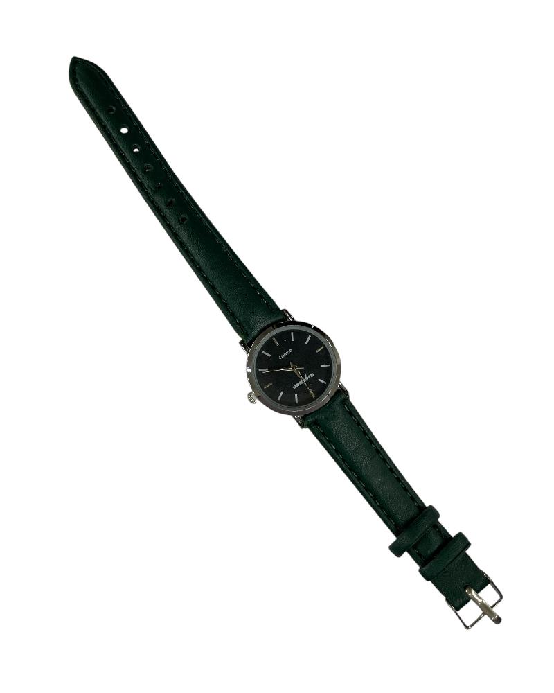 Dark Green PU Strap Watch 1 - StylePhase SA