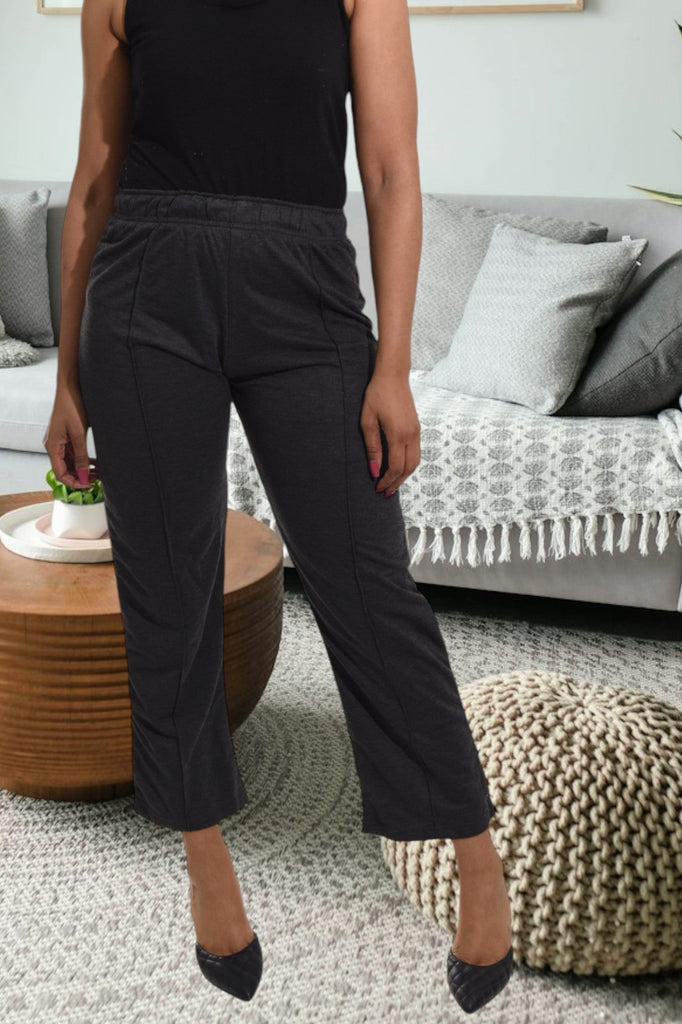 Dark Grey Waisted Pants - StylePhase SA