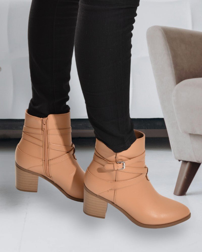 Devin Caramel Boots - StylePhase SA