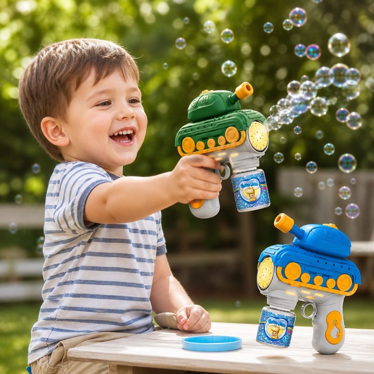 Electric Bubble Gun - Tanks - Home Phase