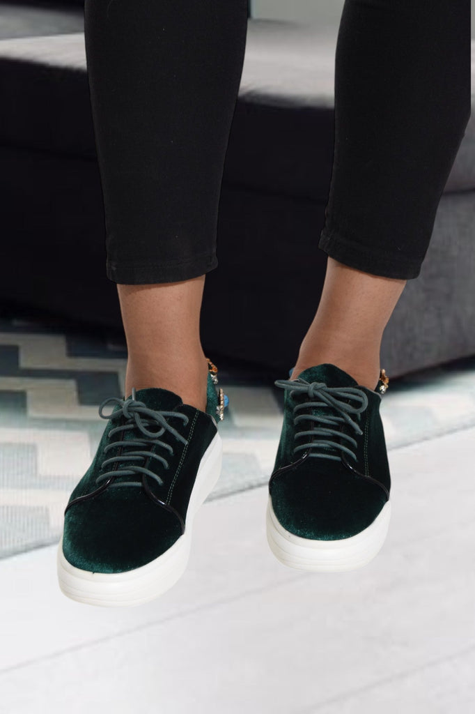 Emerald Collage Back Sneaker - StylePhase SA