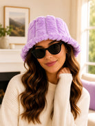 Faux Fur Lilac Hat - StylePhase SA