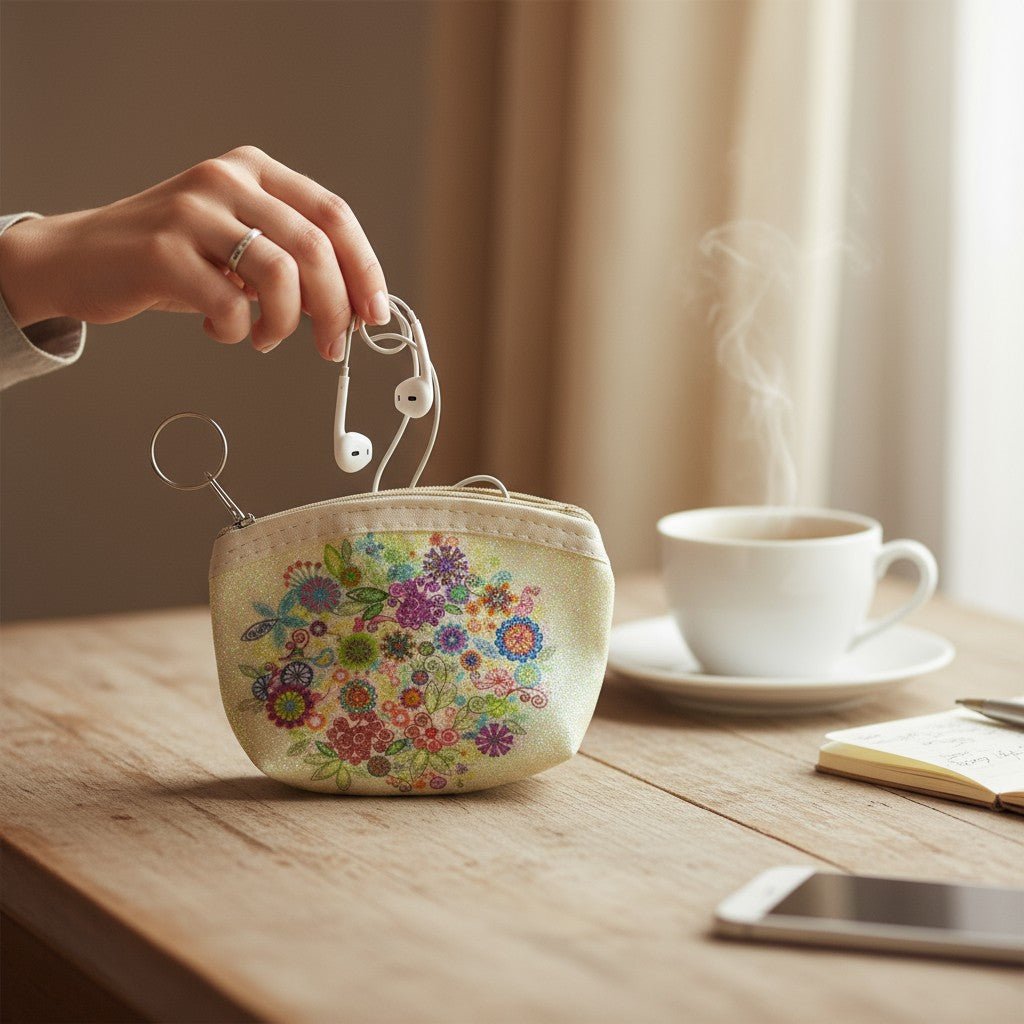 Floral Coin Purse - StylePhase SA