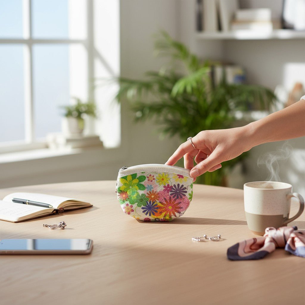 Floral Coin Purse - StylePhase SA