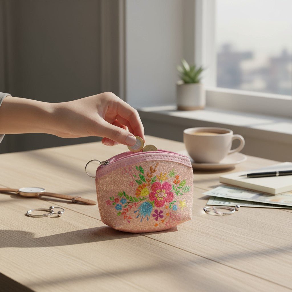 Floral Coin Purse - StylePhase SA