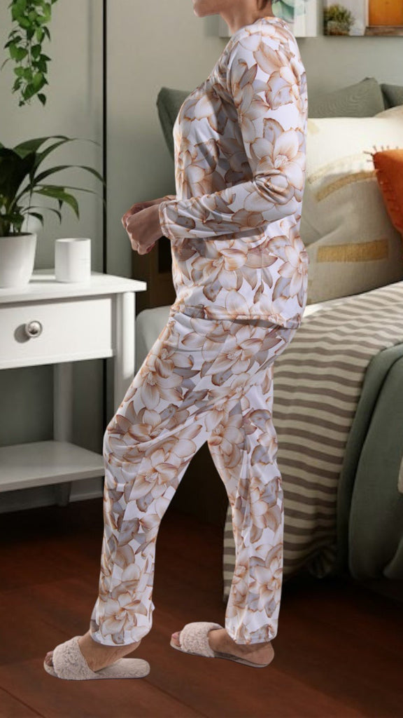 Floral Long Pocket Pj Set - StylePhase SA
