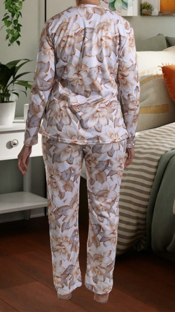 Floral Long Pocket Pj Set - StylePhase SA