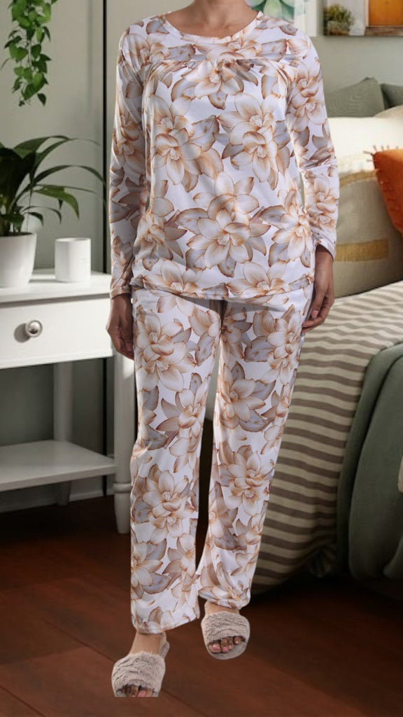 Floral Long Pocket Pj Set - StylePhase SA