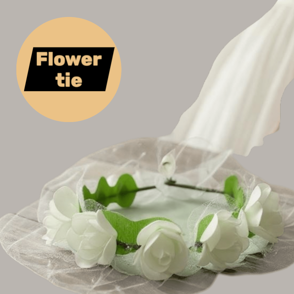 Flower Head Tie - StylePhase SA