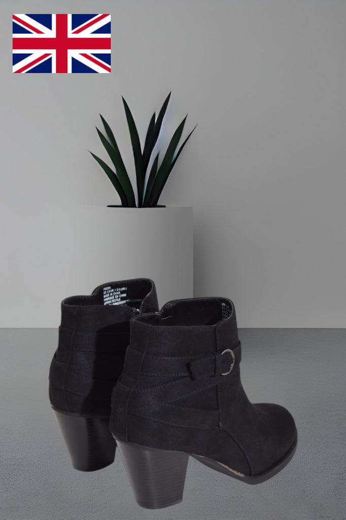 Freda Black Boots - StylePhase SA