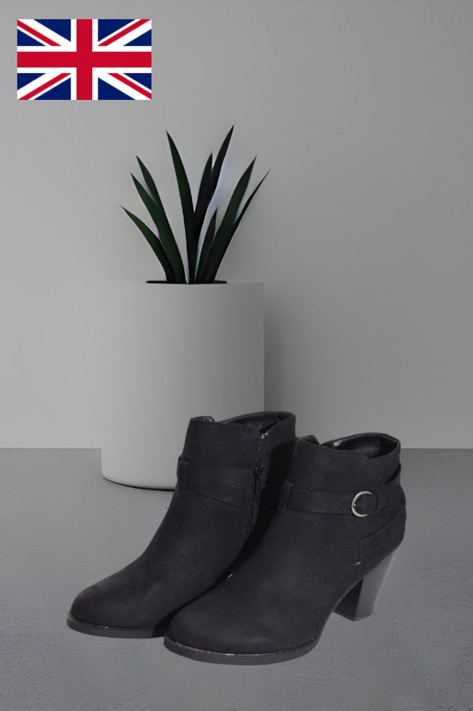 Freda Black Boots - StylePhase SA