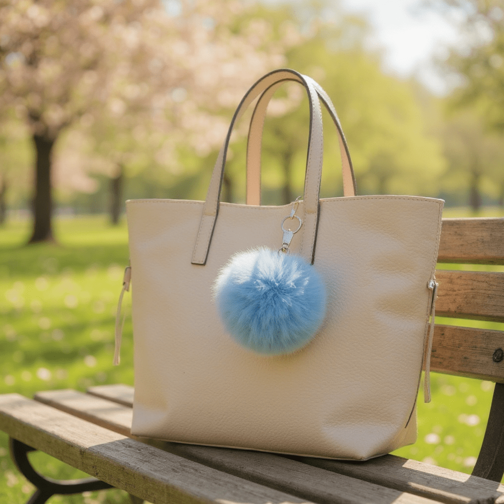 Fur Ball Key Chain - StylePhase SA