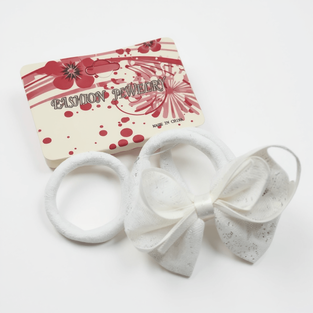 Girls 3 Pcs Elastic Hair Ties - StylePhase SA
