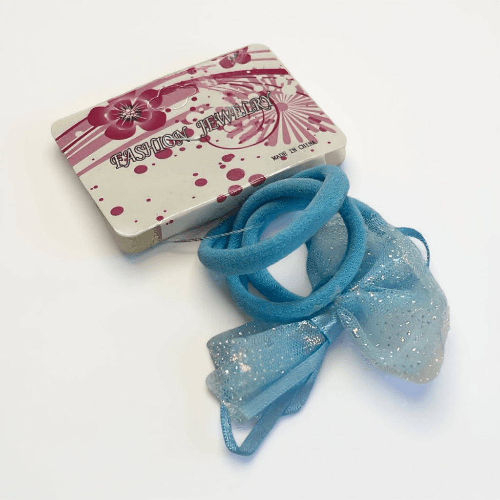 Girls 3 Pcs Elastic Hair Ties - StylePhase SA