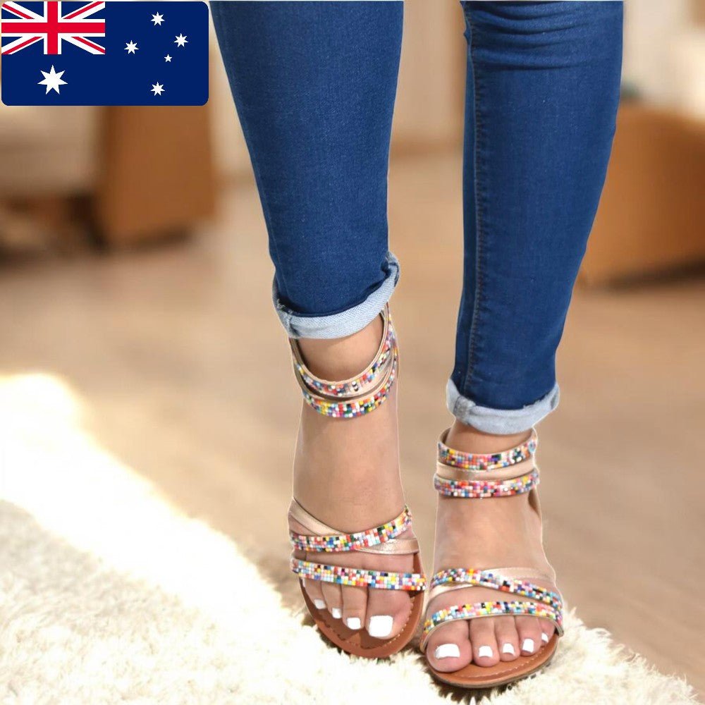 Girls Beaded Sandals - StylePhase SA