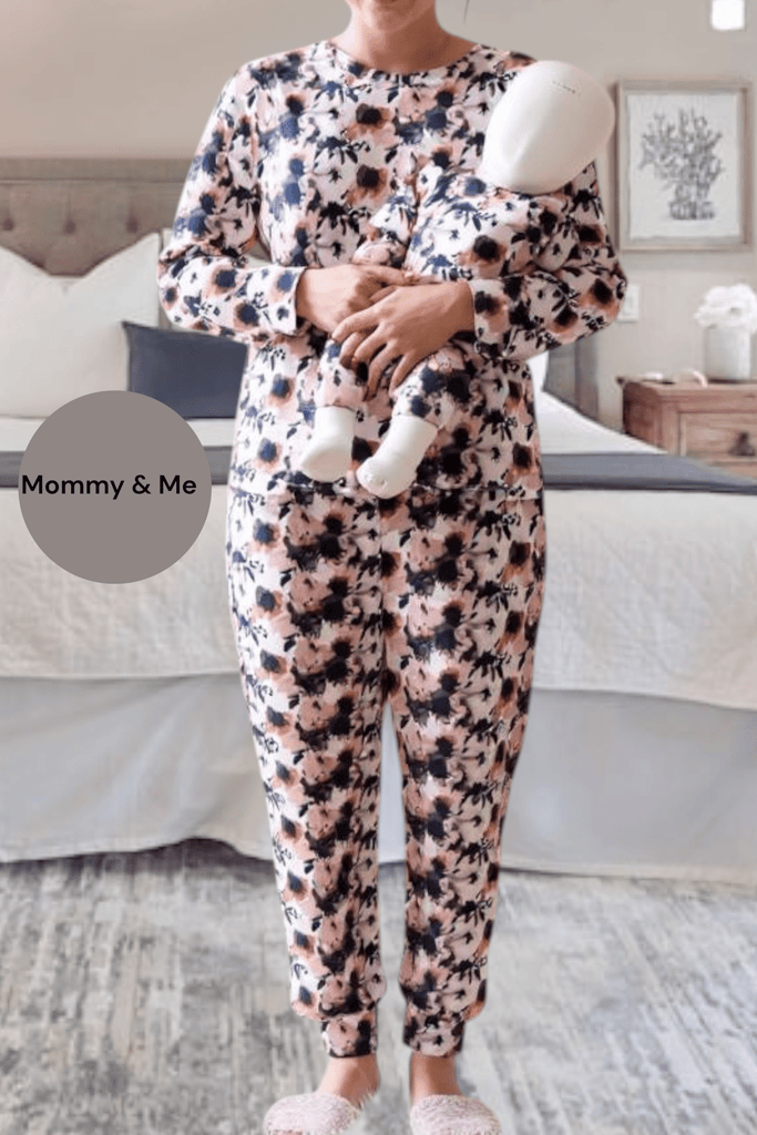 Girls Black Floral Pj Set - StylePhase SA