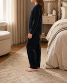 Girls Black Velour Pj Set - StylePhase SA