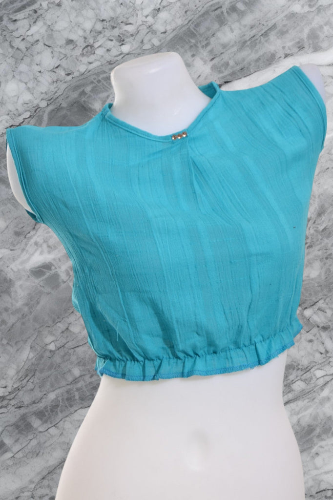 Girls Blue Crop Top - StylePhase SA